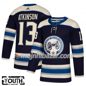 Dresovi Columbus Blue Jackets Cam Atkinson 13 Adidas 2018-2019 Alternate Authentic - Dječji